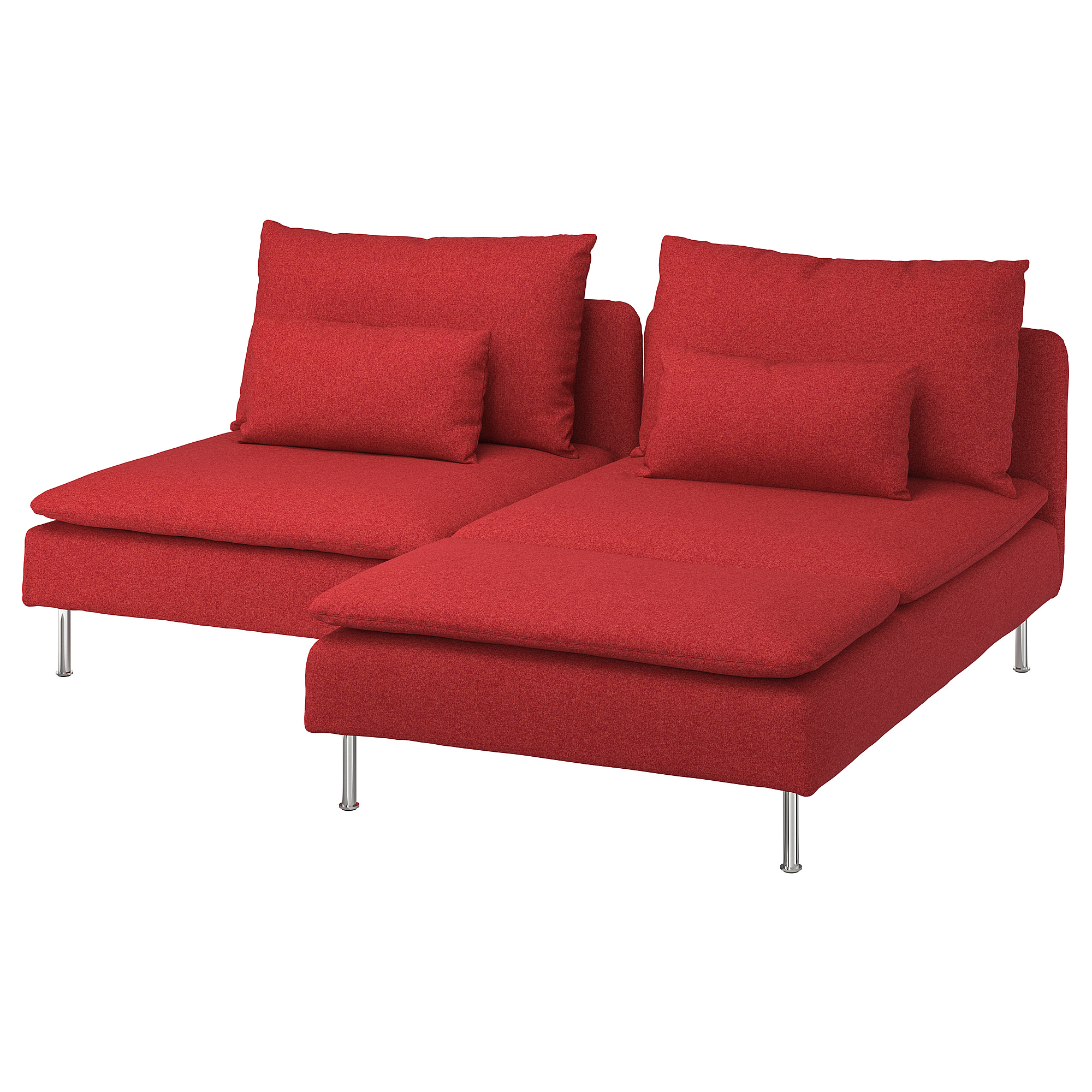 SÖDERHAMN 2-seat sofa with chaise longue
