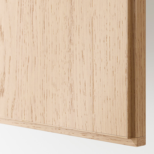 REPVÅG - door with hinges, white stained oak veneer | IKEA Taiwan Online - PE729872_S4