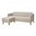 LINANÄS - 3-seat sofa, with chaise longue/Vissle beige | IKEA Taiwan Online - PE829455_S1