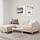 LINANÄS - 3-seat sofa, with chaise longue/Vissle beige | IKEA Taiwan Online - PE829459_S1