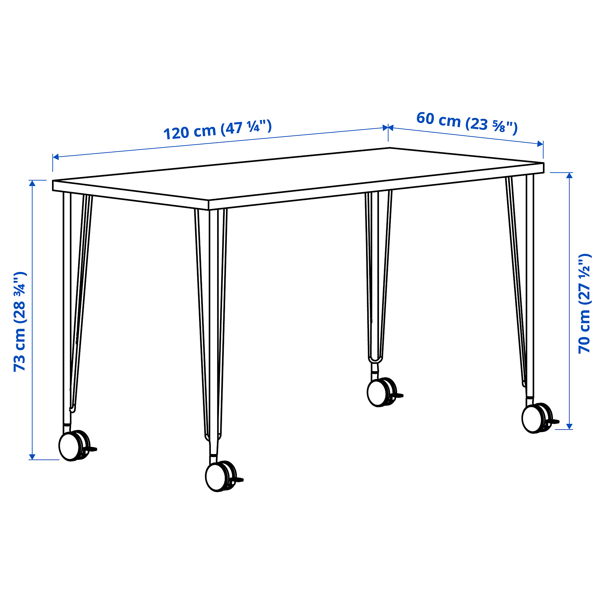 LAGKAPTEN/KRILLE desk