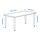 LAGKAPTEN/ADILS - desk, white stained oak effect/white | IKEA Taiwan Online - PE829478_S1