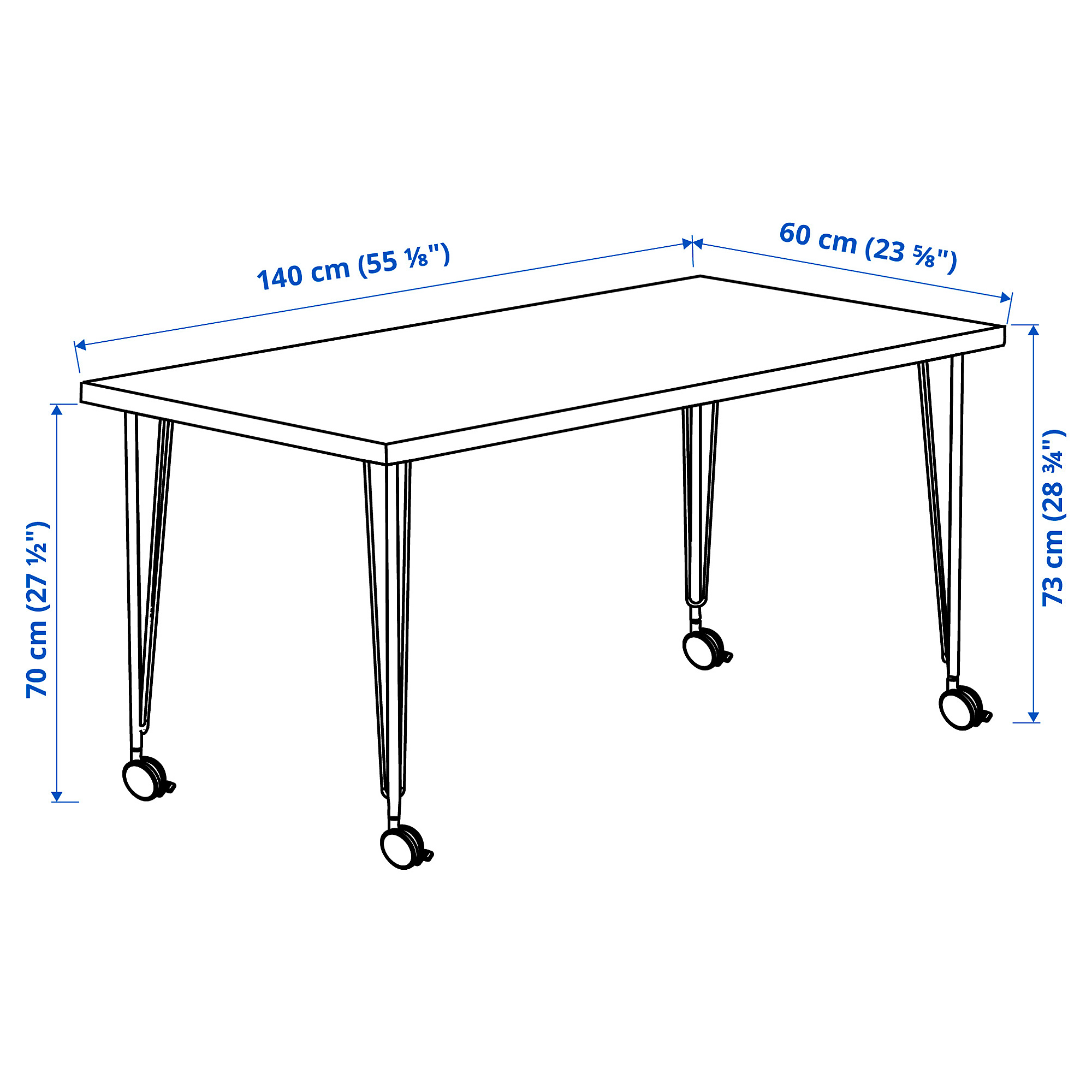 LAGKAPTEN/KRILLE desk