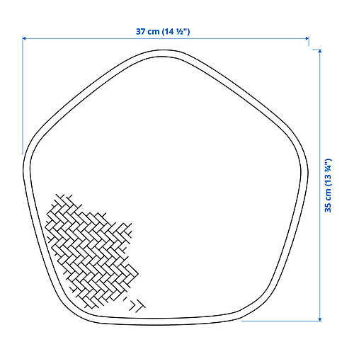 PADDFISK place mat