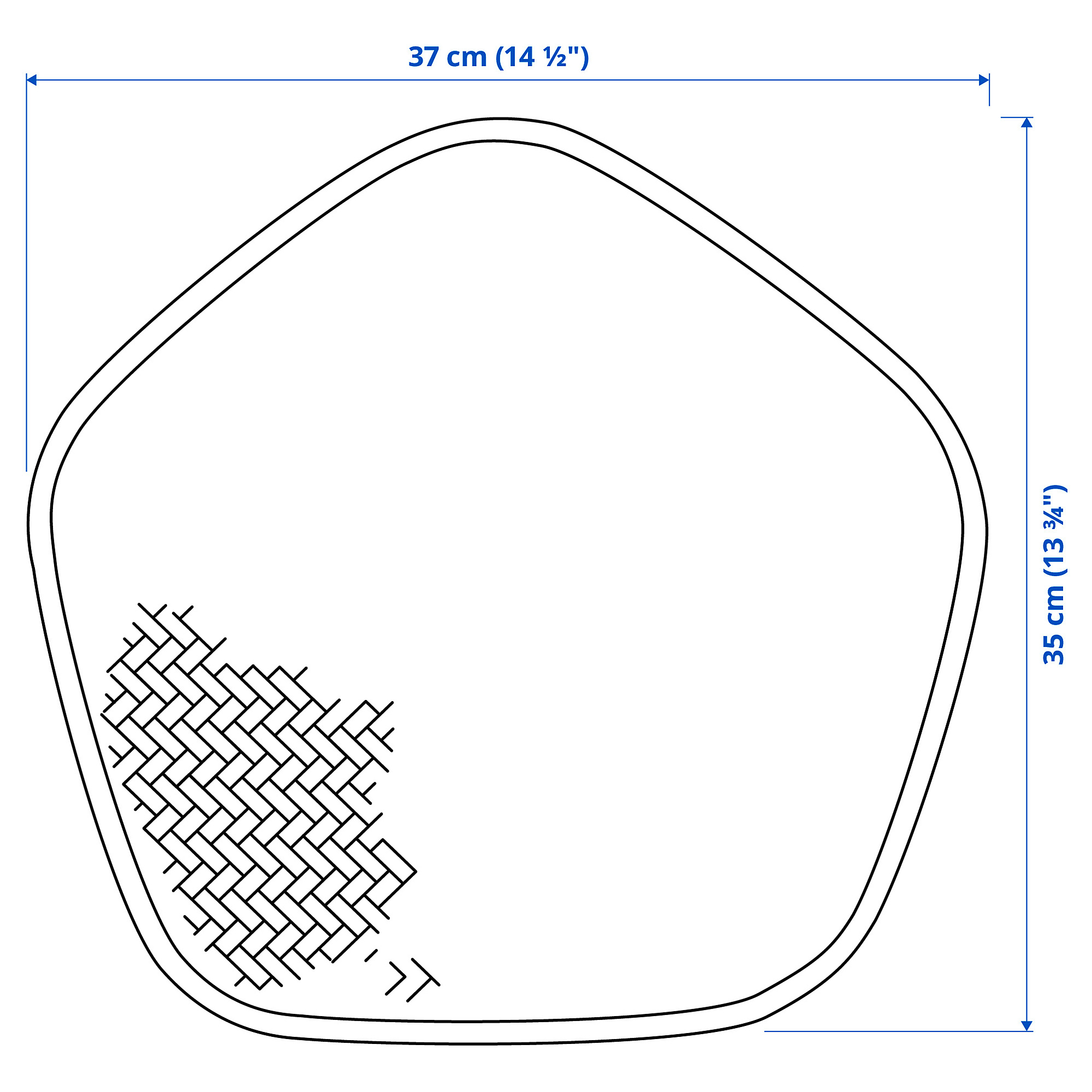 PADDFISK place mat