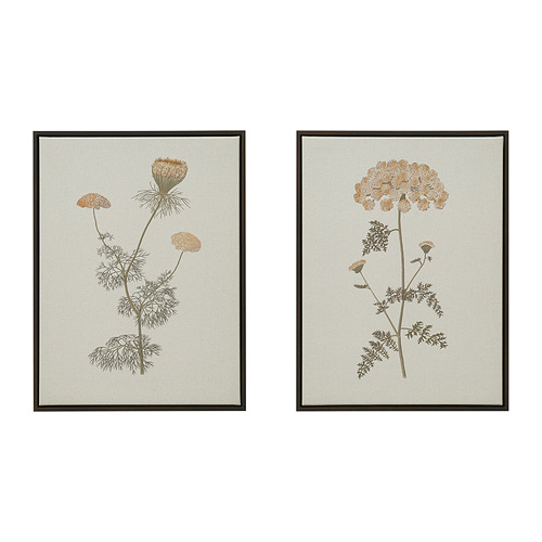 BLODFLÄDER - 附框畫，簡約花卉，30x40 公分 | IKEA 線上購物 - E1010766_S4