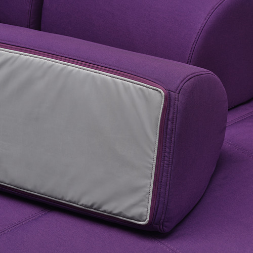 FLOTTEBO - sofa-bed with side table, Vissle purple | IKEA Taiwan Online - PE729895_S4