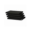 BROR - shelf, black, 64x54 cm | IKEA Taiwan Online - PE829509_S2 