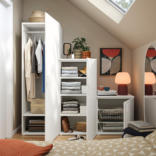 PLATSA 三門衣櫃/衣櫥