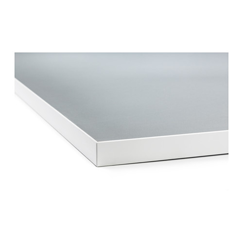 EKBACKEN - worktop, double-sided, with white edge light grey/white/laminate | IKEA Taiwan Online - PE513615_S4