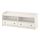 HAUGA - TV bench, white, 138x36x54 cm | IKEA Taiwan Online - PE783855_S1