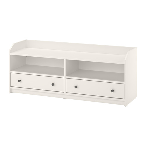 HAUGA - TV bench, white, 138x36x54 cm | IKEA Taiwan Online - PE783855_S4