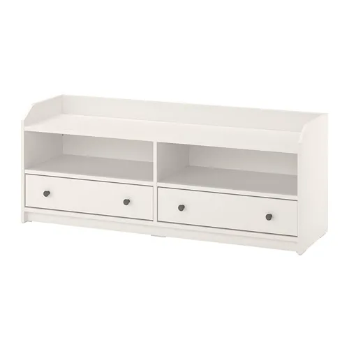 HAUGA - 電視櫃, 白色, 138x36x54 公分 | IKEA 線上購物 - PE783855_S4