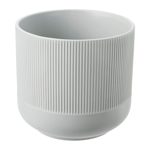GRADVIS - plant pot, grey, 15 cm | IKEA Taiwan Online - PE686845_S4
