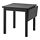 NORDVIKEN - drop-leaf table, black, 74/104x74 cm | IKEA Taiwan Online - PE729967_S1