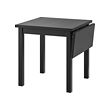 NORDVIKEN - drop-leaf table, black, 74/104x74 cm | IKEA Taiwan Online - PE729967_S2 