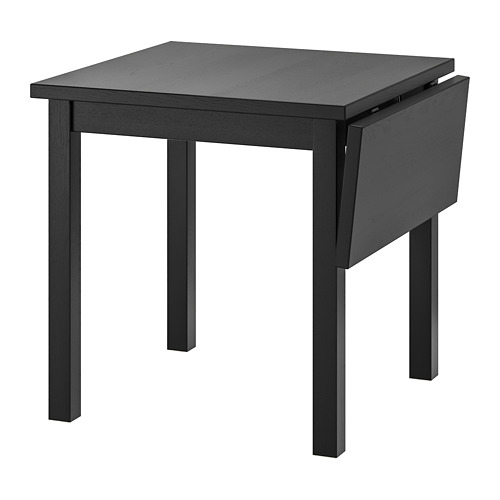 NORDVIKEN - 折疊桌, 黑色, 74/104x74 公分 | IKEA 線上購物 - PE729967_S4