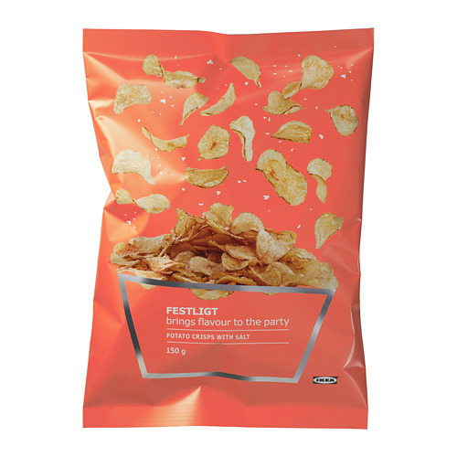 FESTLIGT potato crisps