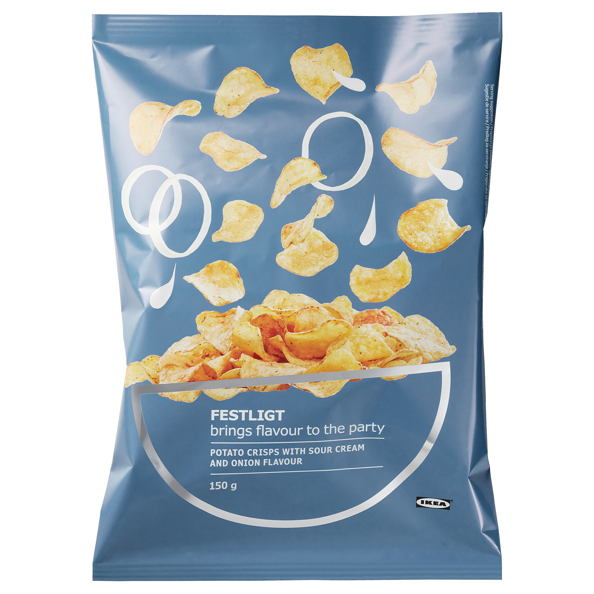 FESTLIGT potato crisps