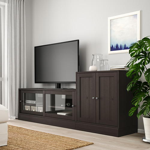 HAVSTA - 電視收納組合, 深棕色 | IKEA 線上購物 - PE783912_S4