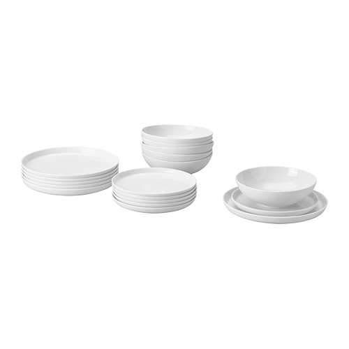 IKEA 365+ - 餐具 18件組，白色 | IKEA 線上購物 - E1010883_S4