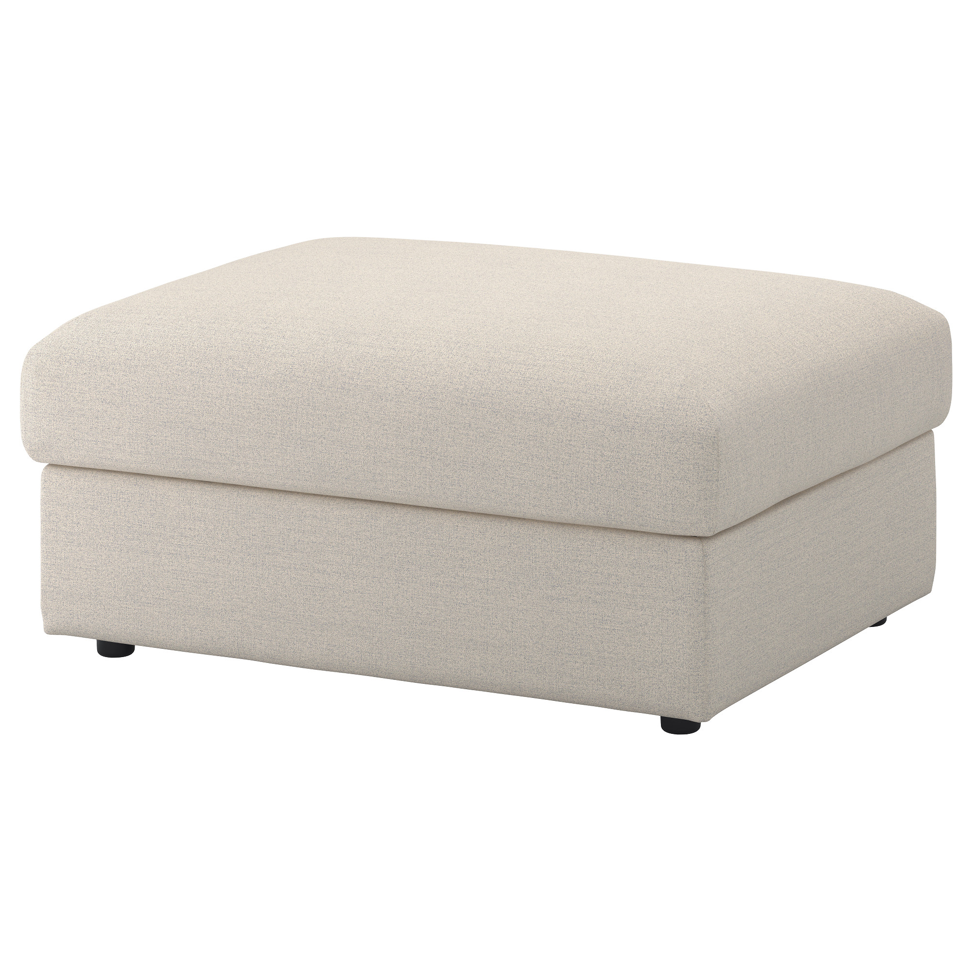 VIMLE cover for footstool with storage