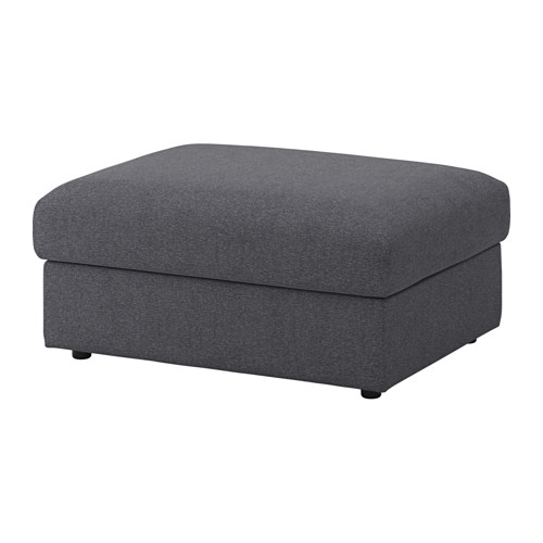 VIMLE - footstool with storage, Gunnared medium grey | IKEA Taiwan Online - PE639449_S4