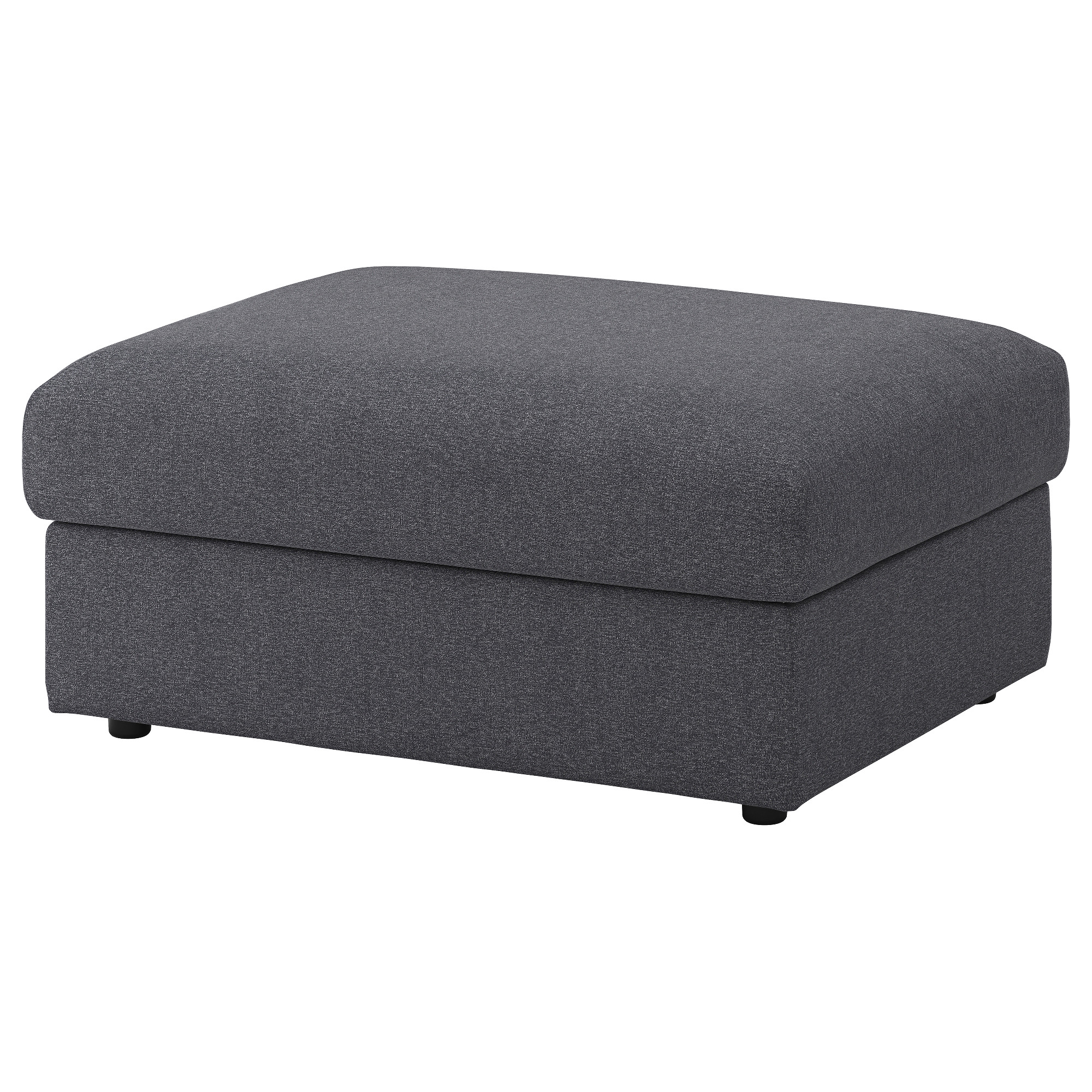 VIMLE footstool with storage