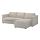 VIMLE - 三人座沙發, 含躺椅/Gunnared 米色 | IKEA 線上購物 - PE639436_S1