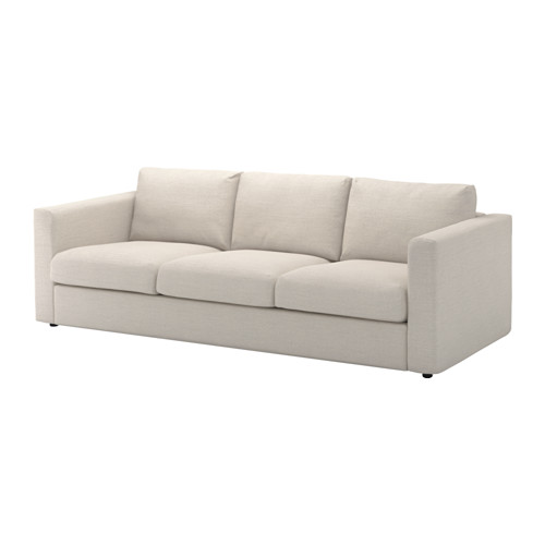 VIMLE - cover for 3-seat sofa, Gunnared beige | IKEA Taiwan Online - PE639439_S4
