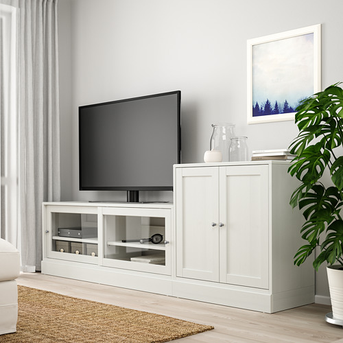 HAVSTA - TV storage combination, white | IKEA Taiwan Online - PE783918_S4