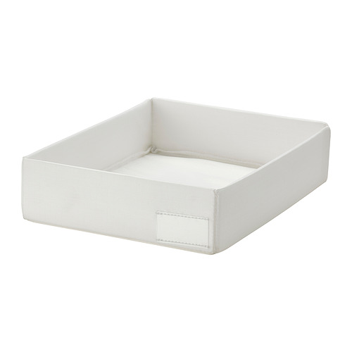 STUK - 收納盒, 白色, 26x20x6 公分 | IKEA 線上購物 - PE829639_S4