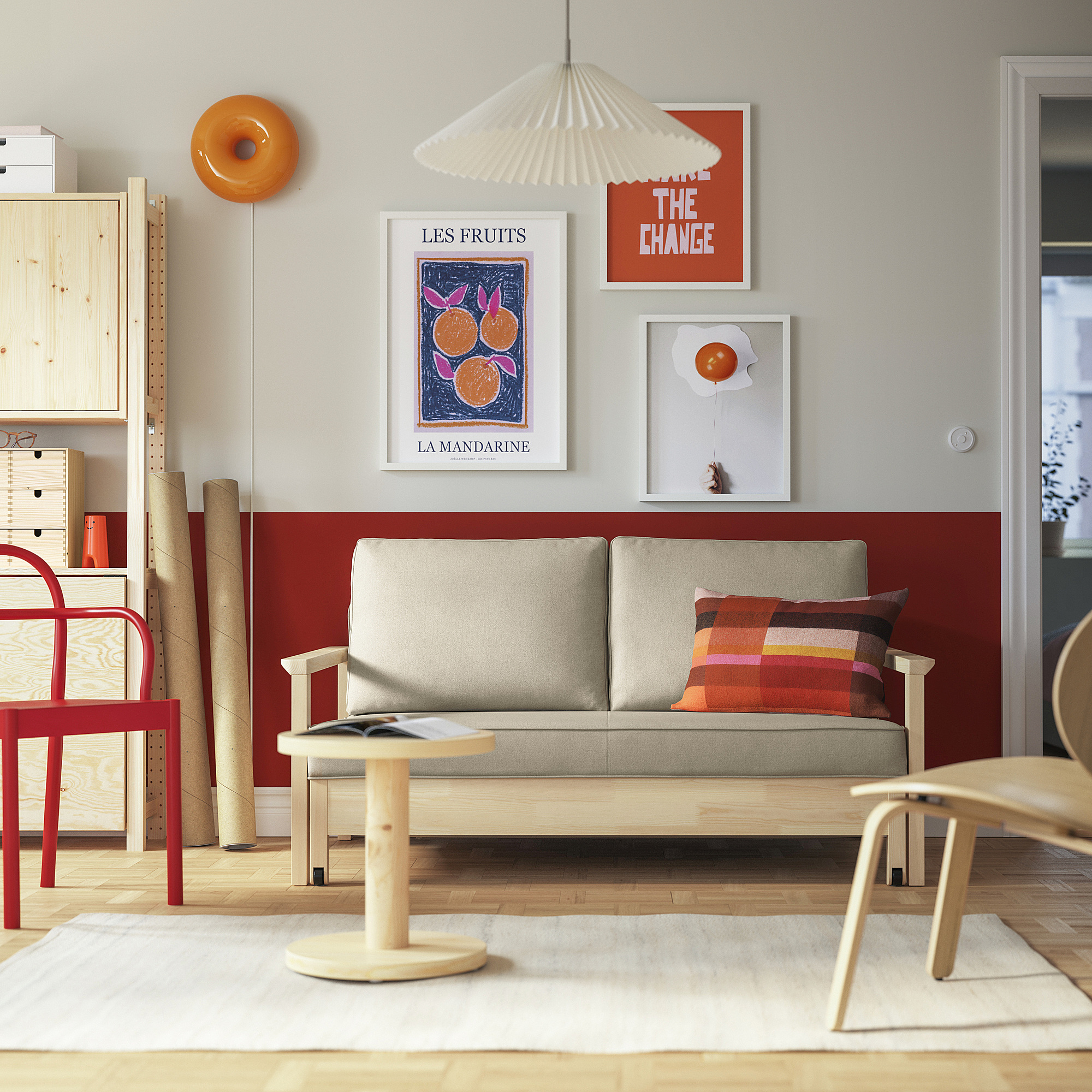 TORNSBORG 2-seat sofa-bed