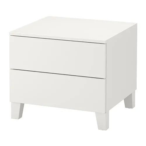 PLATSA - 抽屜櫃/2抽, 白色/Fonnes 白色, 60x57x53 公分 | IKEA 線上購物 - PE686910_S4