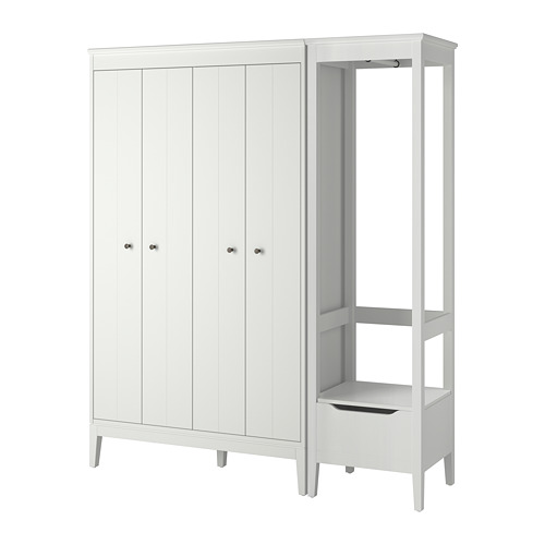 IDANÄS - 衣櫃/衣櫥組合, 白色 | IKEA 線上購物 - PE784012_S4