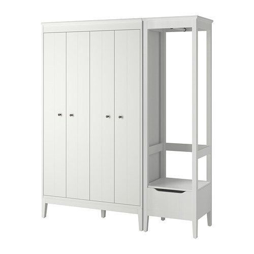 IDANÄS - wardrobe combination, white, 180x59x211 cm | IKEA Taiwan Online - PE784012_S4