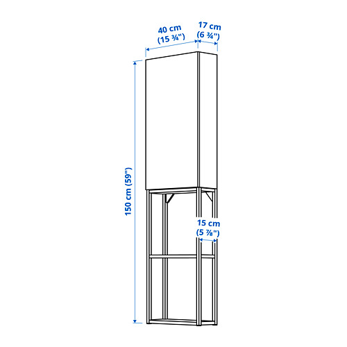 ENHET - wall storage combination, white | IKEA Taiwan Online - PE784022_S4