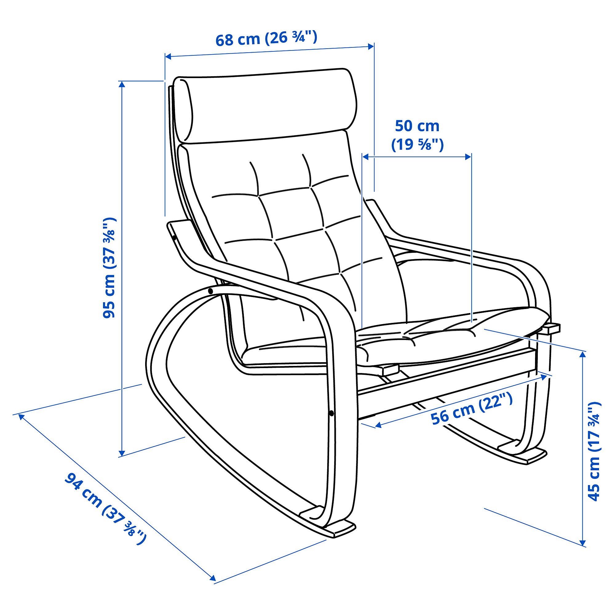 POÄNG rocking-chair