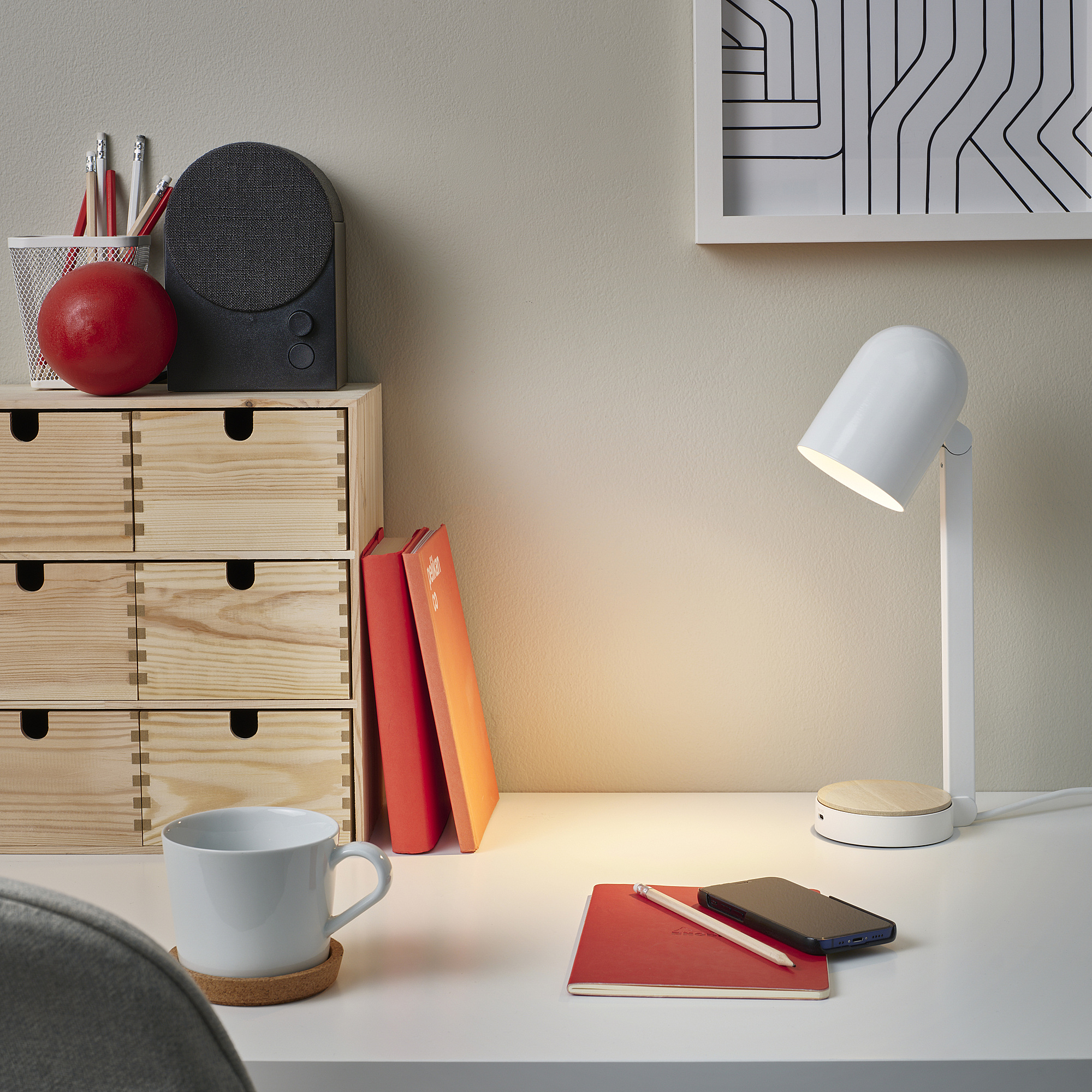 ENSMÄRKE desk lamp