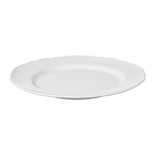 UPPLAGA - plate, white, 28 cm | IKEA Taiwan Online - PE730123_S4