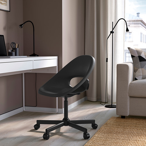ELDBERGET/MALSKÄR - swivel chair, black | IKEA Taiwan Online - PE772669_S4