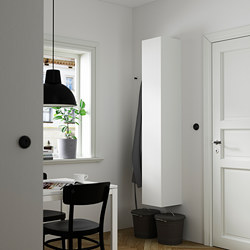 ENHET - 高櫃附4層板/門板, 灰色/橡木紋 | IKEA 線上購物 - PE773297_S3