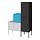 LIXHULT - storage combination, grey blue/anthracite | IKEA Taiwan Online - PE784148_S1