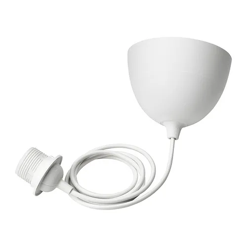 HAVSDJUP - 吊燈線組，白色，1.4 公尺 | IKEA 線上購物 - PE974823_S4
