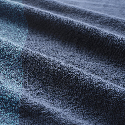 HIMLEÅN - 浴巾, 深藍色/混合物 | IKEA 線上購物 - PE730191_S4