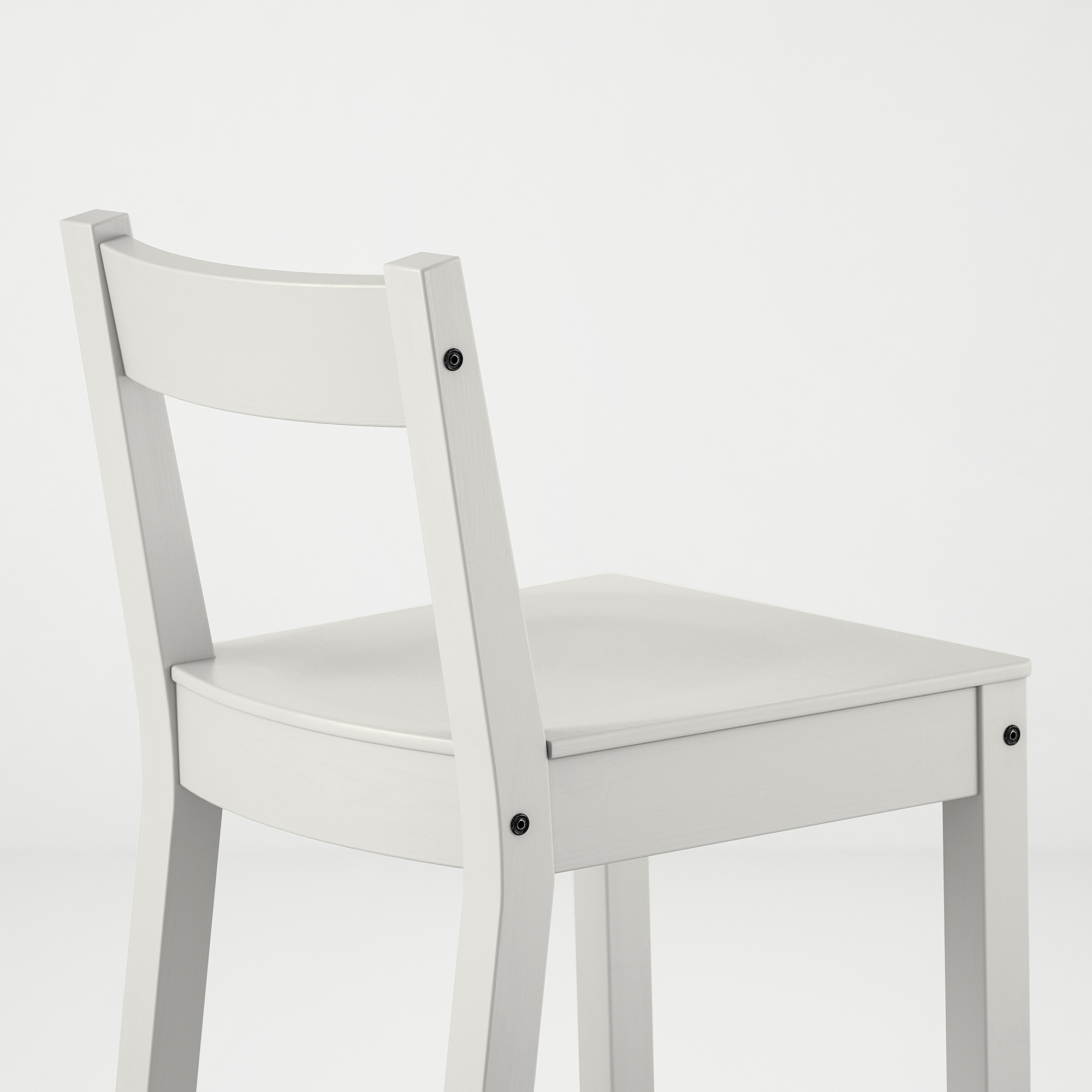 NORDVIKEN bar stool with backrest