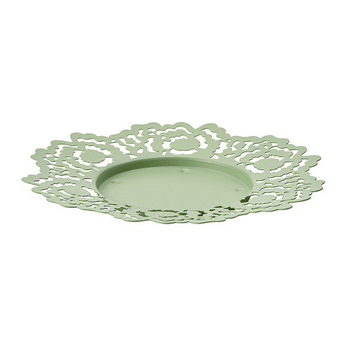 SILKESTRÄD - candle dish, light green, 18 cm | IKEA Taiwan Online - PE940172_S4