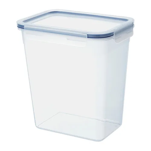 IKEA 365+ - food container with lid, rectangular/plastic, 4.2 l | IKEA Taiwan Online - PE687051_S4