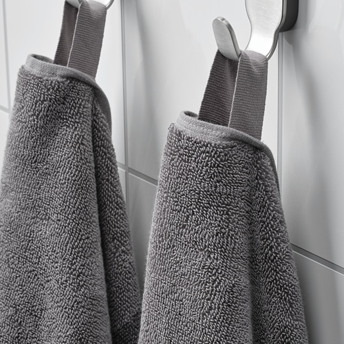 HIMLEÅN - bath towel, dark grey/mélange | IKEA Taiwan Online - PE730222_S4