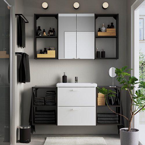 ENHET/TVÄLLEN - 浴室家具 18件組 | IKEA 線上購物 - PE784244_S4